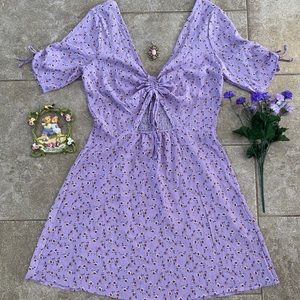 Purple Luna chix dress